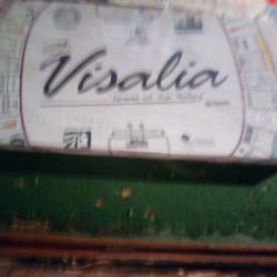 Visalia Monopoly Game Unopened
