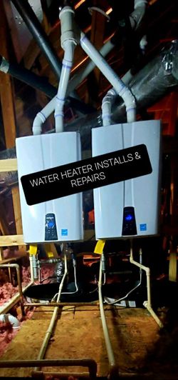Water heater installs and repairs