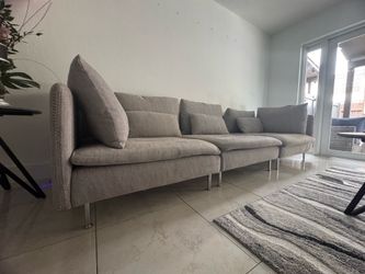 IKEA SÖDERHAMN modular sofa//gray.