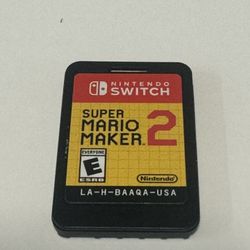 Nintendo Switch Super Mario Maker 2