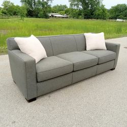 Room & Board Gray Dean Sofa - Free Delivery Today 
