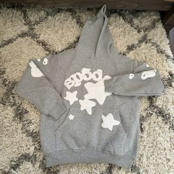 Sp5der hoodie New With Tags “Grey beluga”