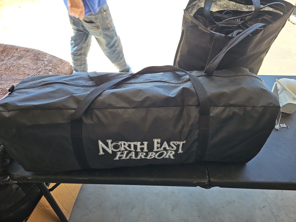 S.U.V Tent With Back Sit Air Mattress And Air Pump