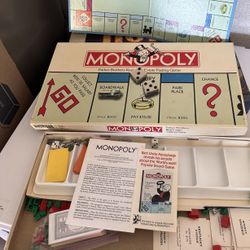 Vintage Monopoly No. 9 - Parker Brothers 