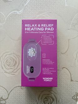 Wonder Family 2-in-1 Cordless Heating Pad – NEW 💕