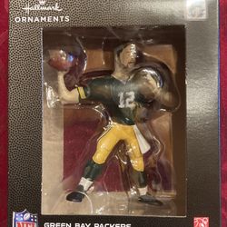 Aaron Rodgers Ornament #12 NFL 2021 Hallmark Ornament Green Bay Packers