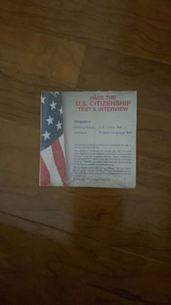 US Citizenship Test & Interview DVD New.