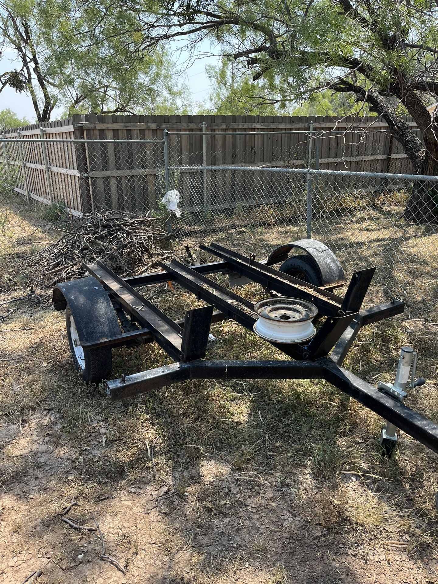 Homemade Motorcycle Trailer