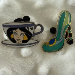 Disney Aladdin Princess Jasmine Pins 