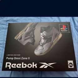 Reebok X PlayStation Omni Zone Pump 2 Size 10 Limited Edition 