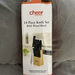 CHEER COLLECTION 14 Piece Knife Set 