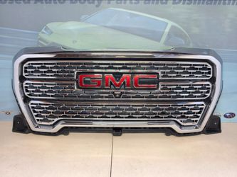 2019-2022 GMC SIERRA 1500 DENALI CHROME FRONT GRILLE W/CAMERA