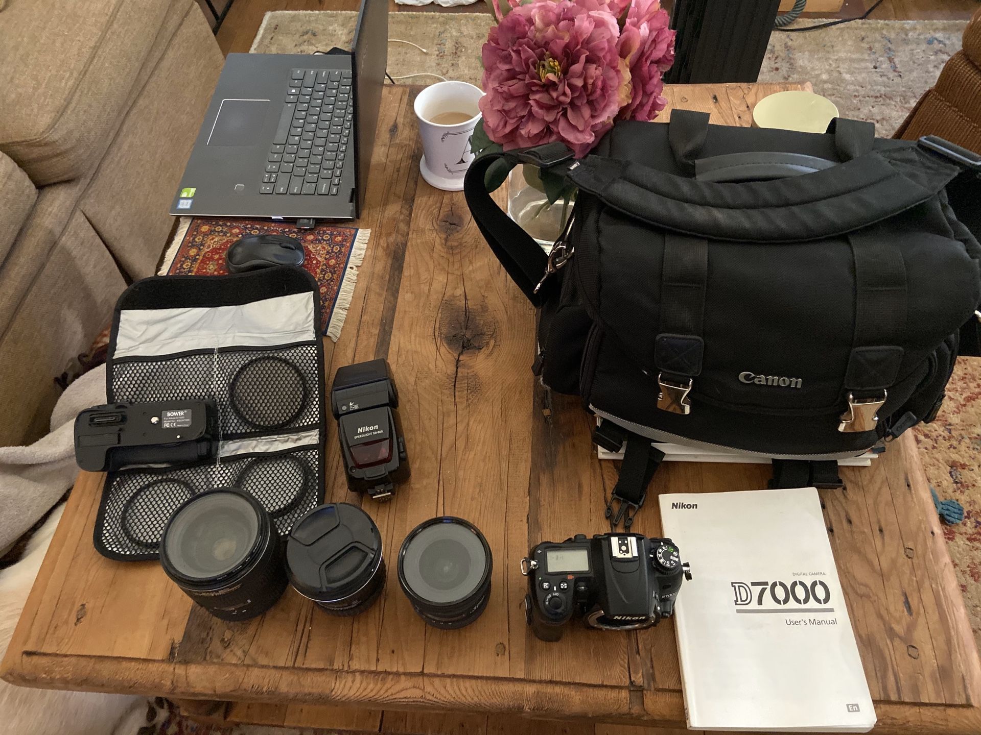 Nikon D7000 Plus ALL lenses & equipment!
