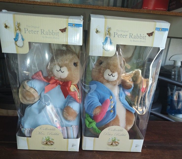 NEW, For Easter Mr And Mrs Peter Rabbit