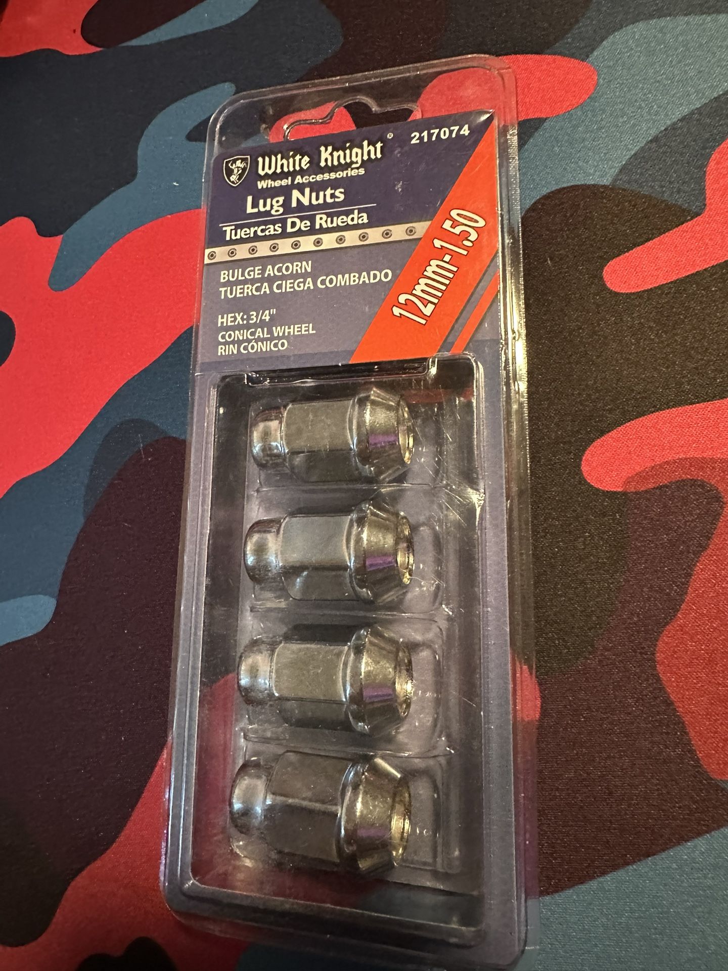 White Knight Lug Nuts