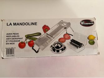 Winco MDL-15 Mandoline Slicer Set