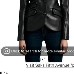 Rag & Bone New York,  Size 6, Black color