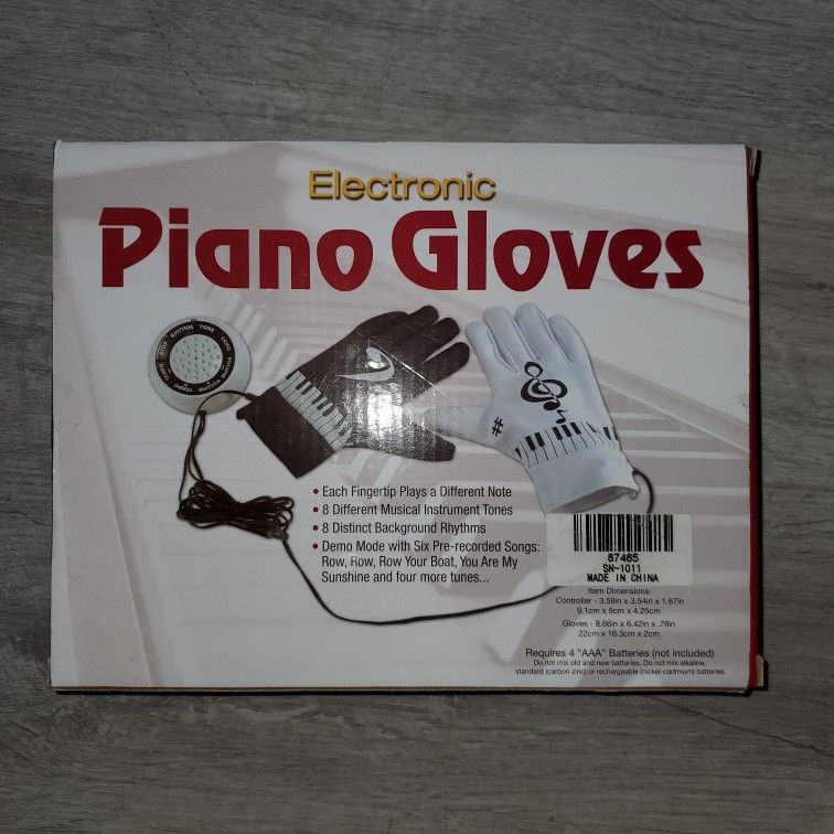 Musical Piano Gloves