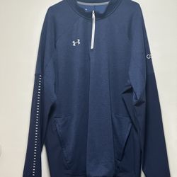 Under Armour Cold Gear Men’s 1/4 Zip Pull Over Jacket Size 3XL
