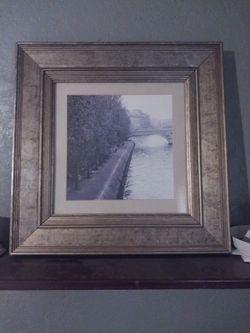 Two 16x16' Matted Frames  w/pics