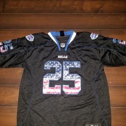 NFL Bill's Throwback MCoy Large Black Jersey 