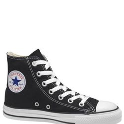 Converse Black Hi Top Unisex (Mens 6.5 or Womens 8.5)