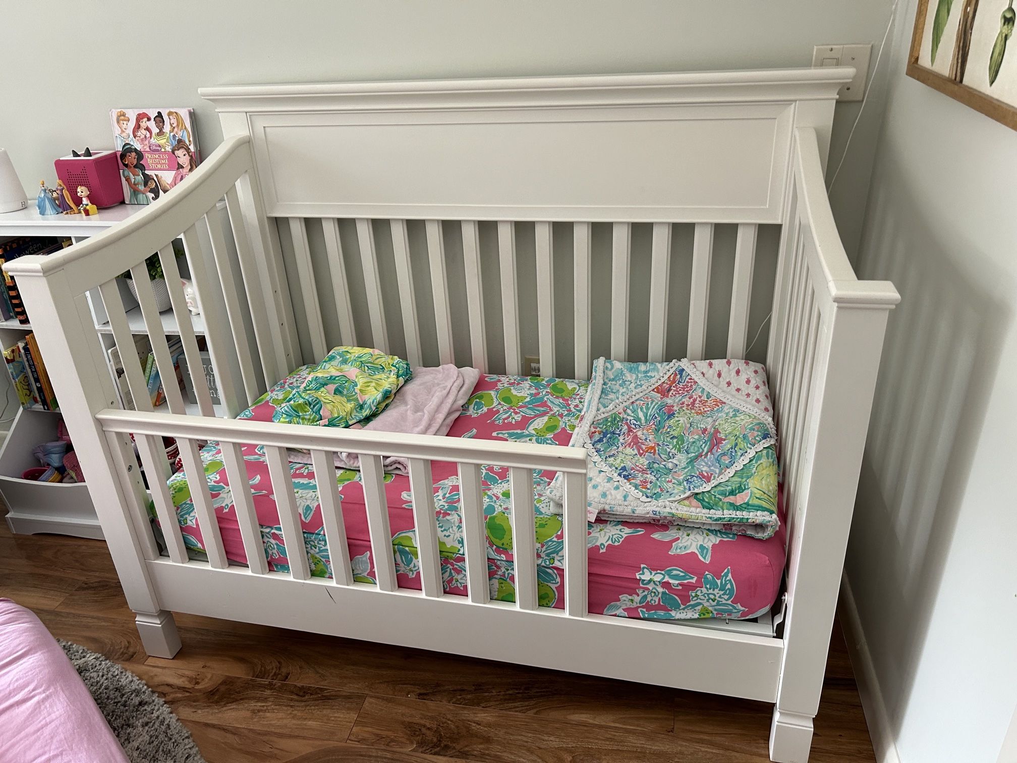Pottery Barn Kids Larkin Convertible Crib and Toddler Bed