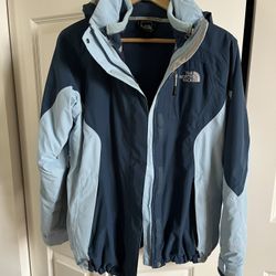 The North Face Jacket - 3 in 1 HyVent System, Blue On Blue Color, SIZE M
