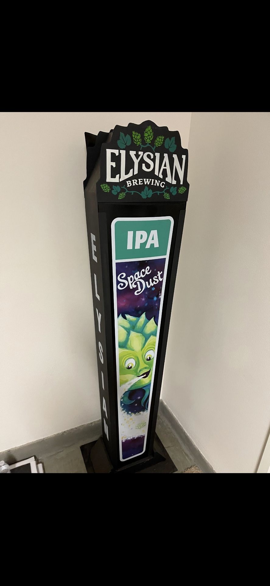 Elysian IPA Metal Post Display