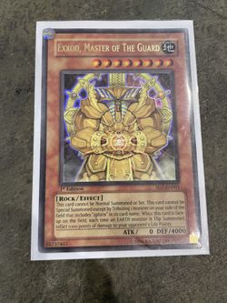 yugioh exxod master of the guard deck Yu-Gi-Oh! - Exxod, (SD7-EN001) - Structure 7: Invincible Fortress - 1st Edition Exxod, Master of the Guard