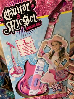 Kids Rockstar guitar $20each