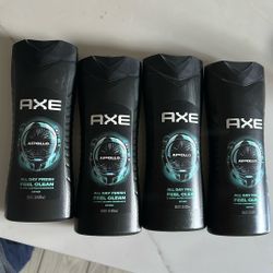Body Wash Axe 4 × $16