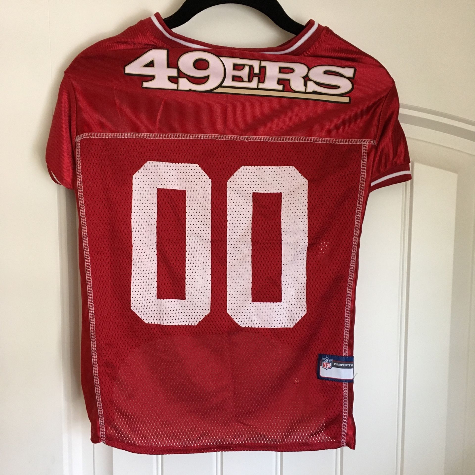 Dog’s 49ers Jersey #00