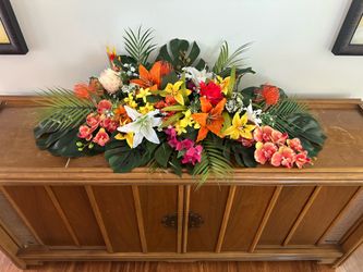 Vibrant Tropical Wedding Flowers