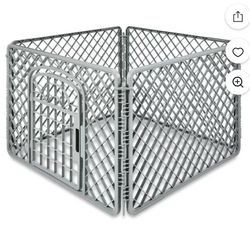 (8819-4) Playpen--Vibrant Life Animal Enclosure 