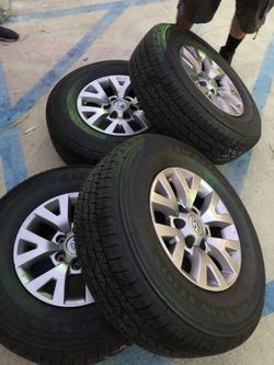 Toyota Tacoma 16 inch wheels and tires
