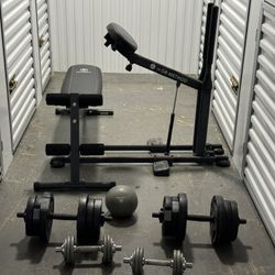 DB Method / Home Gym Equipment Pack / AXLE Travel BARBELL 