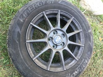 Rims with tires