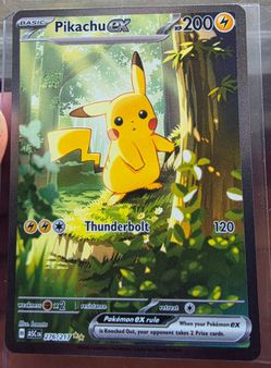 Pokemon Pikachu  Ex