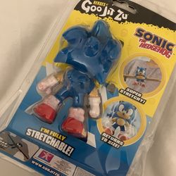 CLASSIC SONIC THE HEDGEHOG - STRETCH SONIC - HEROES OF GOO JIT ZU - NEW 2022