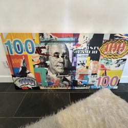 “Break The Bank - Modern Canvas 30 x 60