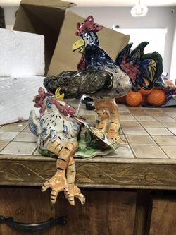 Blue sky tea lite holder