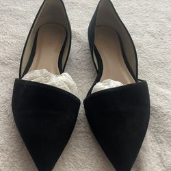J. CREW Black flats