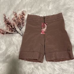 Colombian Shorts Faja With Lift And Silicone Straps 