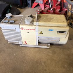 Qty 2 Edwards RV8 Vacuum Pumps - Untested - Price Is Per Unit -