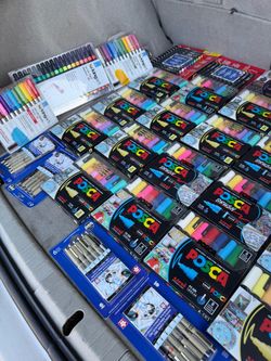 Large Lot of Uni POSCA Paint Marker Sets