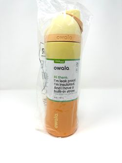 Owala FreeSip Stainless Steel Water Bottle / 24oz / Color: Sleek