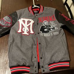 Scarface Graphic Leather Jacket