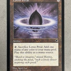 Magic the Gathering MTG Proxy - Lotus Petal