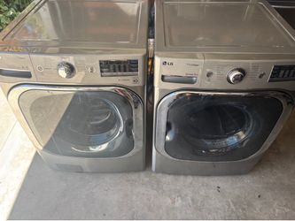Lg washer and electric dryer will deliver and install